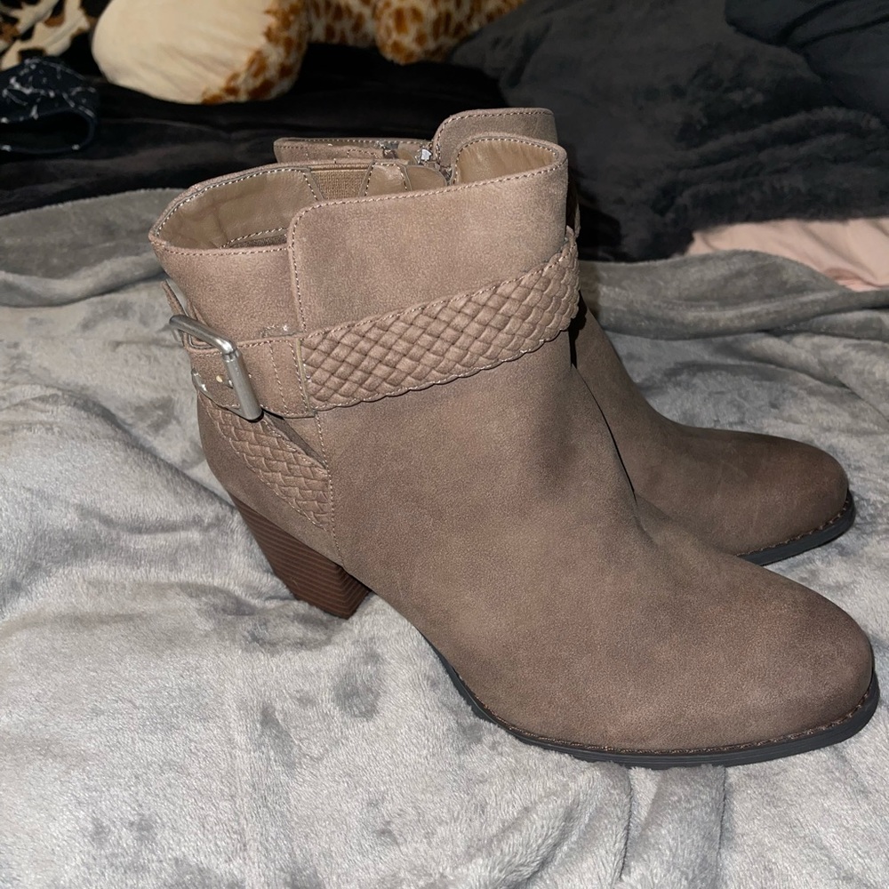 Torrid heeled booties